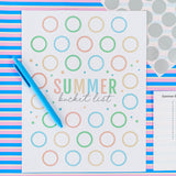 Scratch Off Summer Bucket List Activity Card
