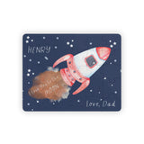 Personalized Kid's 30-Piece Valentine's Day Puzzle - "I Love You to the Moon" Space Theme"