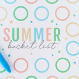 Scratch Off Summer Bucket List Activity Card