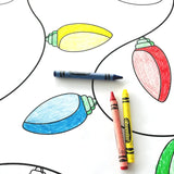 Color Your Own Christmas Wrapping Paper