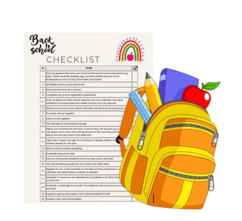 Back to School Hacks for Mom!