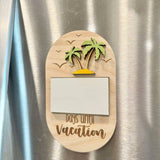 Vacation Countdown Dry Erase Beach Theme