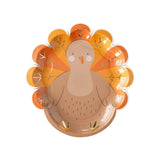 Turkey Paper Plates- Set of 8