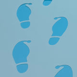Santa & Elf Footprint Stencils